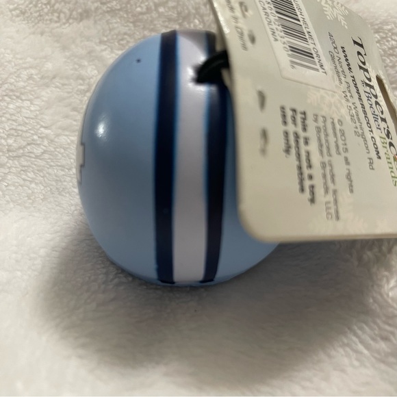 North Carolina ornament squish helmet New See Pictures small scuffs - Picture 6 of 8